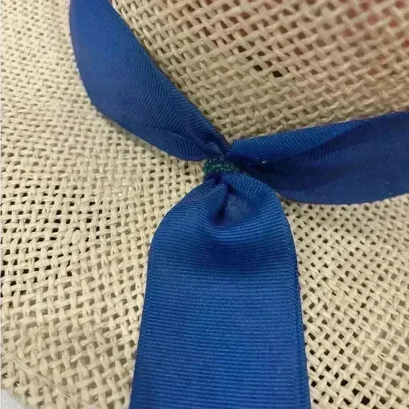 Vintage Duckster Handbeaded Duckster Straw Hat - Picture 4 of 9